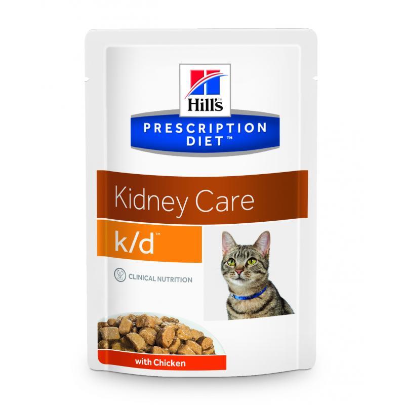 Hill's PD Feline K/D kapsa chicken 12x85g