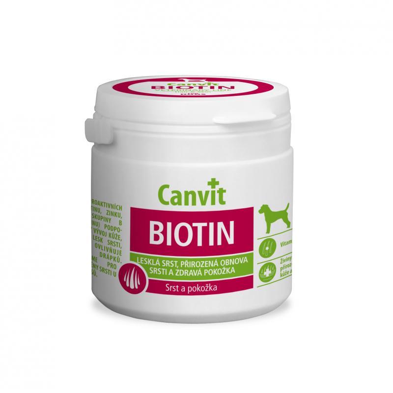 Canvit Biotin pro psy ochucený 100g NEW