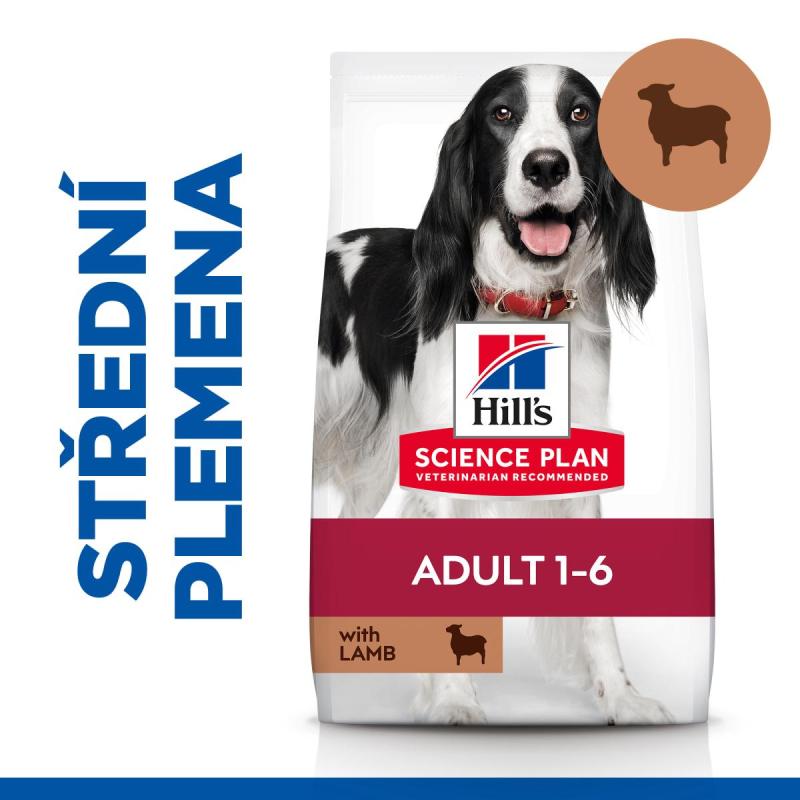 Hill's SP Canine Adult Lamb+Rice 18 kg New 604332