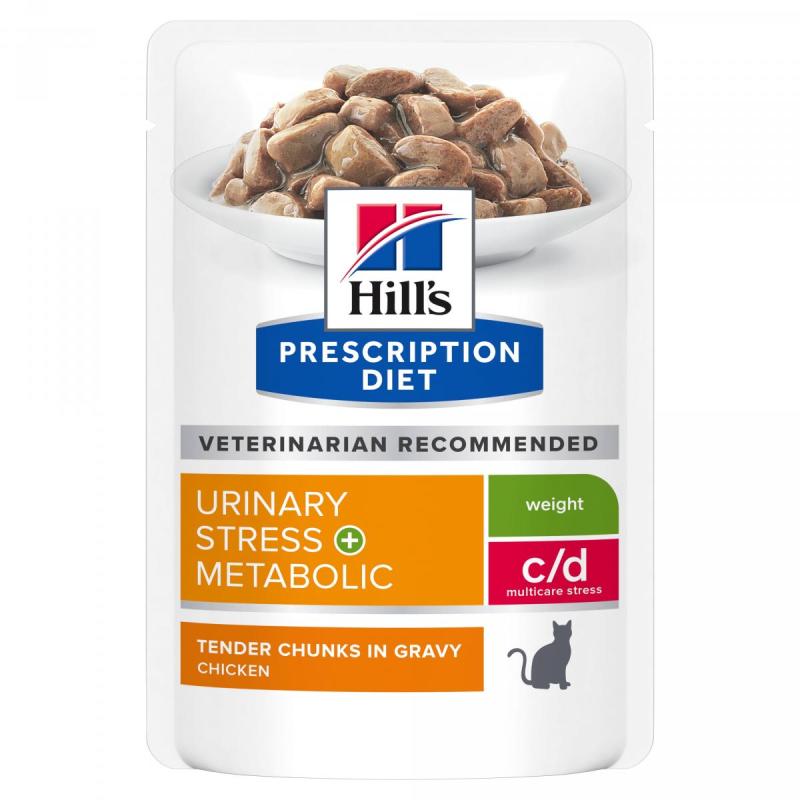 Hill's PD Feline c/d Urinary Stress+Metabolic kapsa 12x85g