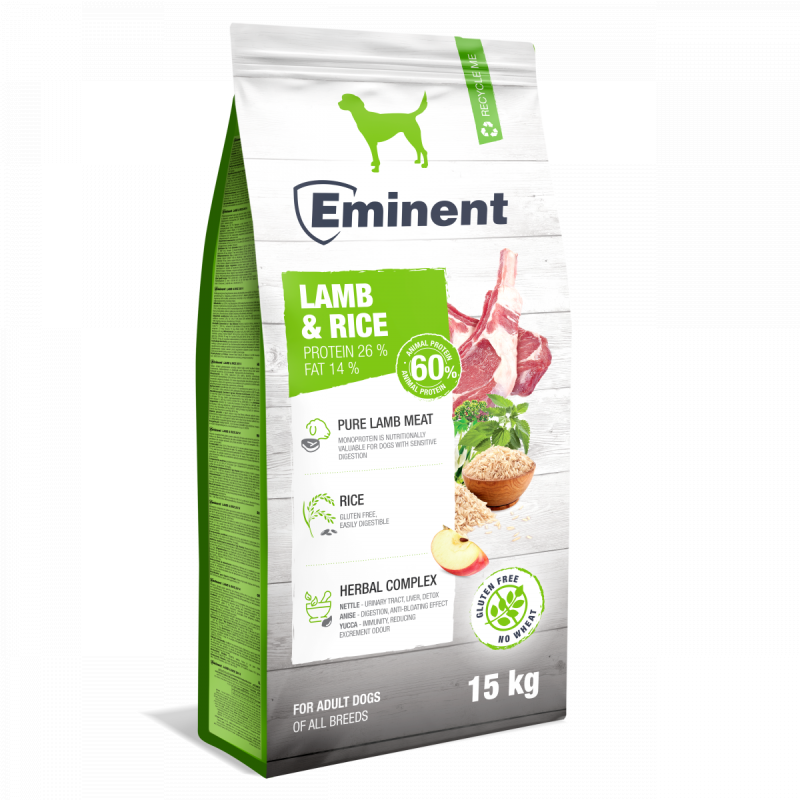 Eminent Adult Lamb+rice 15kg