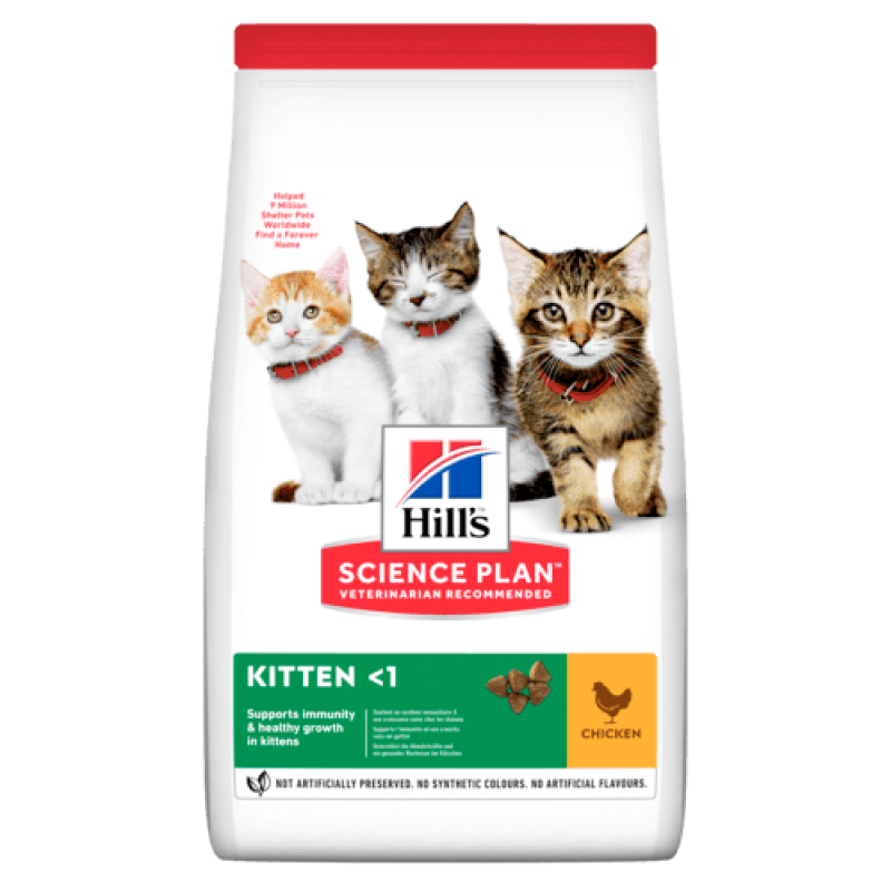 Hill's SP Feline Kitten Chicken 1,5 kg new 604048