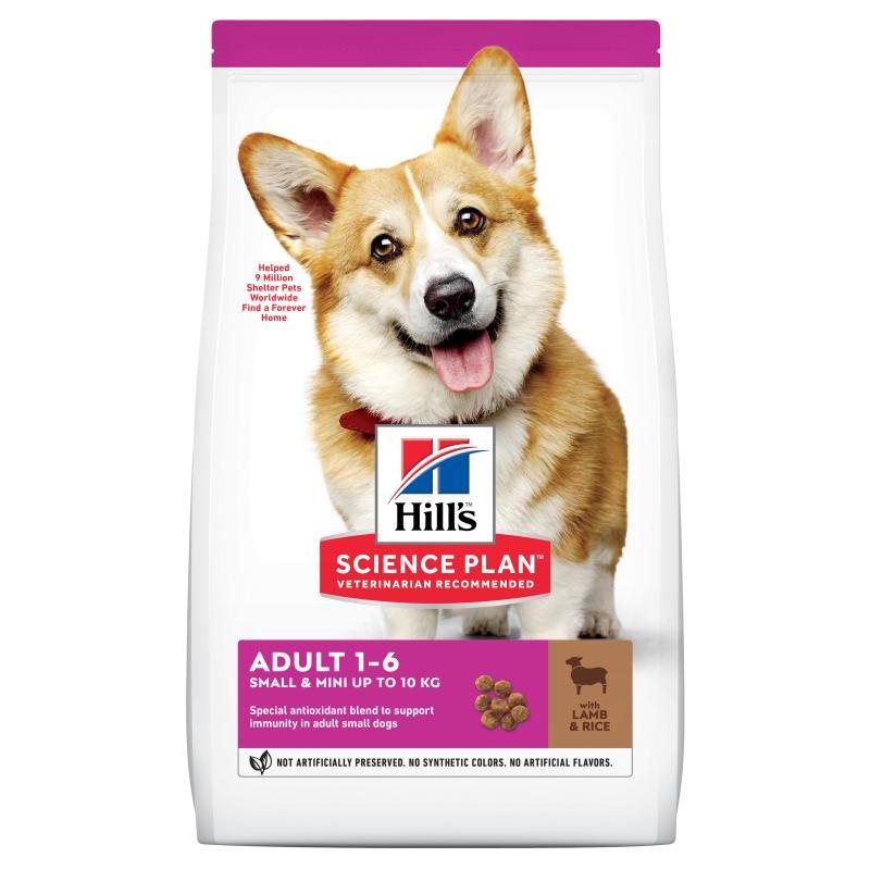 Hill's SP Canine Adult Small&Mini lamb+rice 6kg NEW 604319