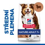 Hill's SP Canine Mature 7+ Medium Lamb 14 kg New 604379