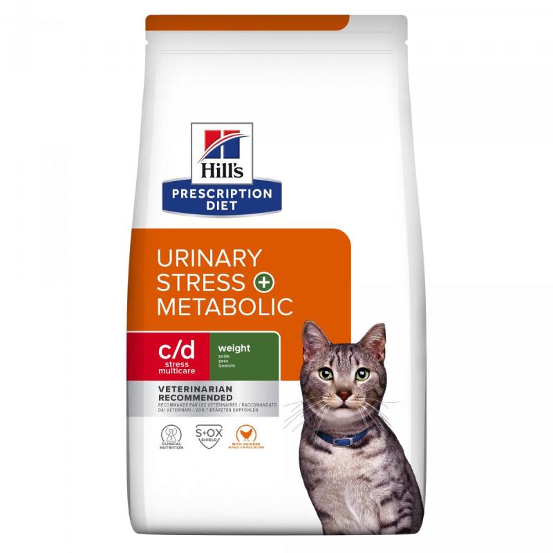 Hill's PD Feline c/d Urinary Stress+Metabolic 3kg