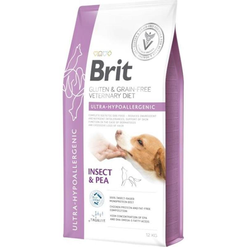 Brit VD Dog Ultra-Hypoallergenic Insect 12kg